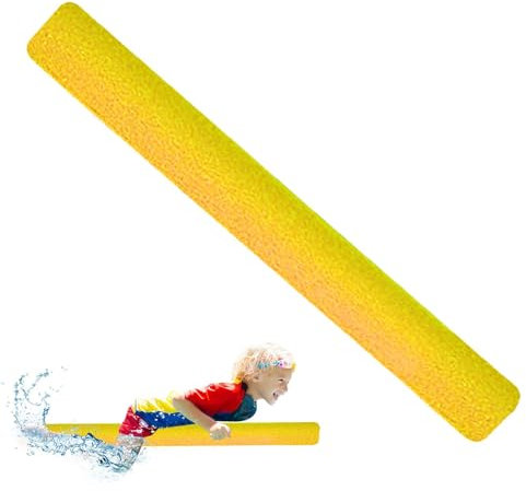 Tubo galleggiante per piscina – 150 cm Hollow Pool Swim Noodle | Versatile Pool Swim Noodle | Spaghetti spessi per piscina | Spaghetti luminosi per nuoto, galleggianti e progetti artigianali