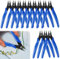 12 tronchesi laterali piccole: 170 tagliafili, pinze di precisione, mini taglierina laterale per modellismo, artigianato, accessori
