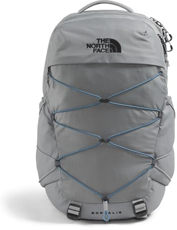 The North Face Borealis Commuter Laptop Backpack - Water Repellent, Laptop Sleeve, Large Main Compartment, Concrete, One Size