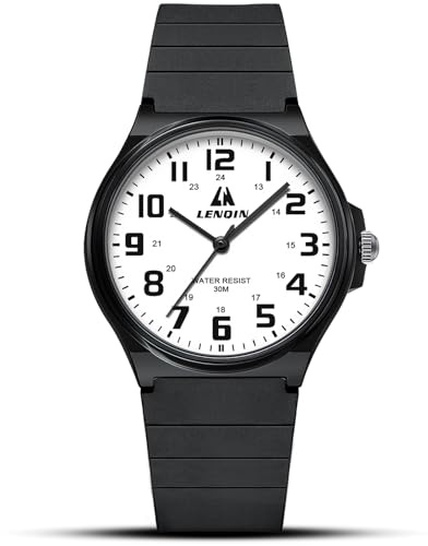 Mens Watches Analog Quartz Watches for Men Waterproof Fashion Watch