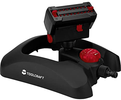 TOOLCRAFT 2302369 Arroseur oscillant 378 m² (Max.)