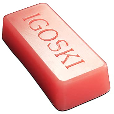 IGOSKI Cera de esquí para snowboard (rojo)
