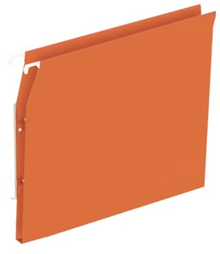 25 Dossier Suspendus DEFI Flex Armoire D15 A4 Kraft Oranges