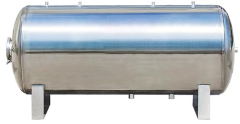 Depósito A Presión Horizontal De Acero Inoxidable, Suministro Agua Totalmente Automático for Riego De Jardines, Depósito A Presión De Pozo Con Accesorios De Montaje for Industria Artesanal(250L/66Gal)