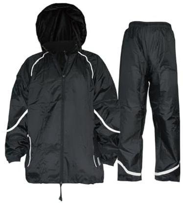 Salzmann Tuta Antipioggia | Taglie S-XXL | Set di Giacca e Pantaloni