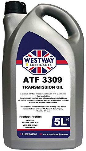 Westway Lubricants ATF 3309 Automatic Transmission Fluid 5 Litres 5L
