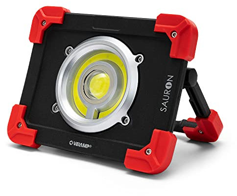 Velamp Sauron Baustrahler 20W 1200lm IR827, Rot