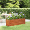 Woonisher Arriate Oxidado de Acero corten 160x40x45 cm