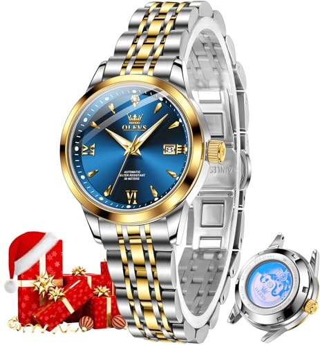 OLEVS Womens Automatic Watch Diamond Luxury