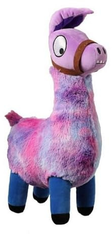 Genérico Peluche flamme arc-en-ciel 20 cm - Style inspiré des jeux vidéo Battle Royale - Doux, coloré et amusant - Cadeau pour fans et enfants