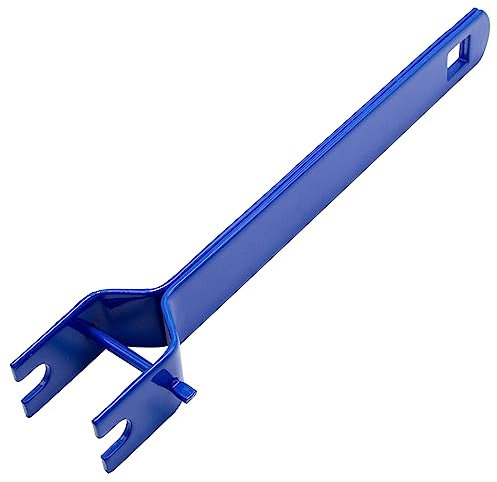 ZUDKSUY Wire Tensioner Electric Fence Strainer Handle in-line Strainer Handle Fence Tightener Wire Tightener Wrench Tightener Tool（Blue）