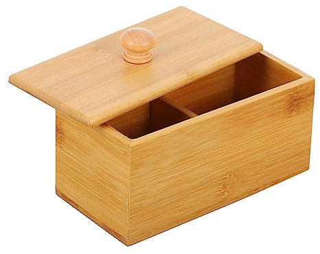 SOLUSTRE 1pezzi Scatola in per Bustine tè e caffè Creativa e Decorativa per Uso e Casa