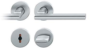 Fsb Drückergarnitur WC 39-58 mm Edelstahl