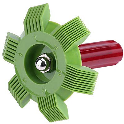 Fdit Herramienta de aire acondicionado para coche, condensador de aire acondicionado, peine alisador