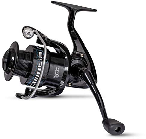 Zebco Pris-prestanda Sation Bestia FD 5000 Allroundfiskerulle med hög bromskraft upp till 6 kg, svart