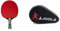 JOOLA 54195 Carbon Pro ITTF Zugelassener Tischtennis-Schläger & Tischtennisschläger Hülle Pocket Double Tischtennishülle für 2 Wasserabweisende Tischtennistasche, Schwarz/Rot, 28 x 17 x 4 cm