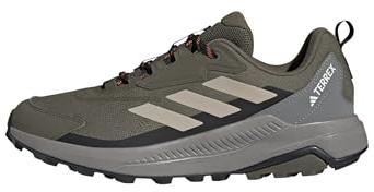 adidas Uomo Terrex Anylander Hiking Shoes, Olive Strata/Wonder Beige/Core Black, 38 2/3 EU