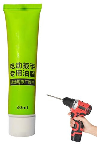 Grasa para herramientas eléctricas, Grasa para taladros percutores | Grasa eléctrica de alta resistencia 30 ml | Accesorios para taladro de martillo perforador, grasa protectora antiagarrotamiento par