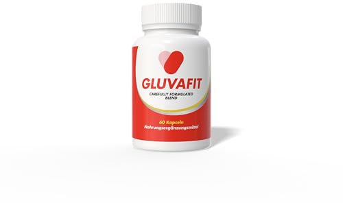 Gluvafit Natürlichen Inhaltsstoffen, Himbeerketon und Grüner Tee, Nahrungsergänzungsmittel, 450mg