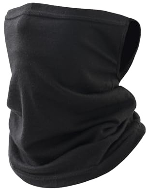 NovForth Pañuelo para el cuello, bufanda tubular de modal con oreja, protección UV y resistente al viento, bufanda multifuncional como manguera de cuello para exteriores, senderismo, ciclismo, hombres