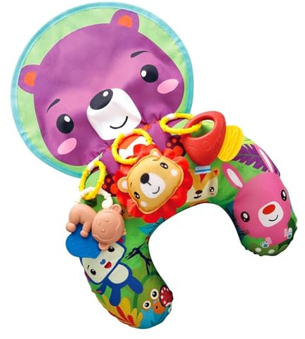 Kids Support Pillow Kids Seat Lounger Mat | Children Rolling Pillow for Boys Girls Crawling Sitting Rolling Home Living Room Bedroom Nursery Apartment