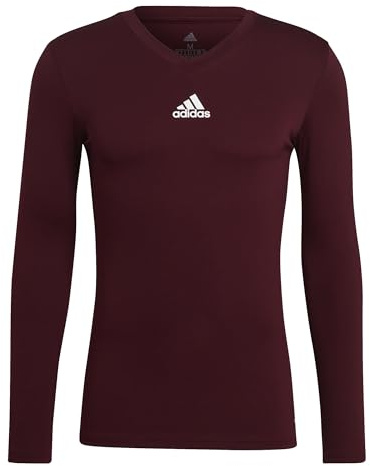 adidas Hombre Team Base Shirt, Team Maroon, M