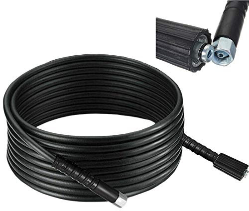 10m High Pressure Power Washer Hose Jet Pipe Wash M14 x M22 Thread 14mm for Car Washing Garden Cleaning 10 Meter