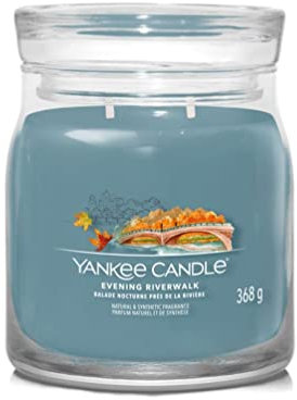 YANKEE CANDLE Signature Medium Jar EVENING RIVERWALK