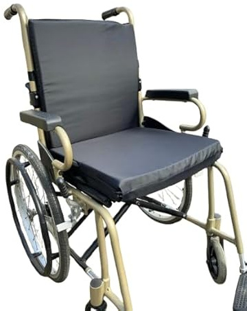 Gar Medical Cojin Antiescaras Impermeable Silla Completo multifunción- Cojin antiescaras Simple y Protector de barandillas para prevención de Úlceras de presión- Cojín Ortopédico.