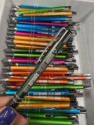 Uvimark | 100 Bolígrafos Personalizados | Artículos publicitarios | Merchandising | Regalos de Empresa | Detalles de Boda | Bolígrafos Personalizables