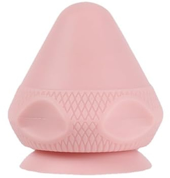 Biglumin Pallina Massaggio Muscolare - Massaggiatore del Punto Trigger con Ventosa per Alleviare la Tensione nella Spalla e nel Collo, Palla da Massaggio Montabile per Schiena/Collo/Spalla/Armi (Rosa)