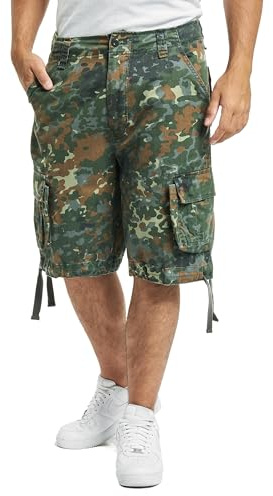 Brandit Herren Urban Legend Shorts Cargos, Flecktarn, 7XL