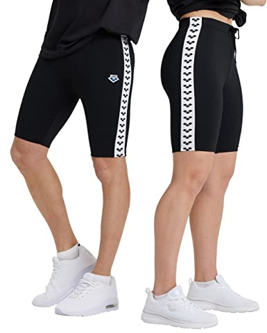 ARENA Icons Biking Caren Tight Shorts, Black/White/Black, Large