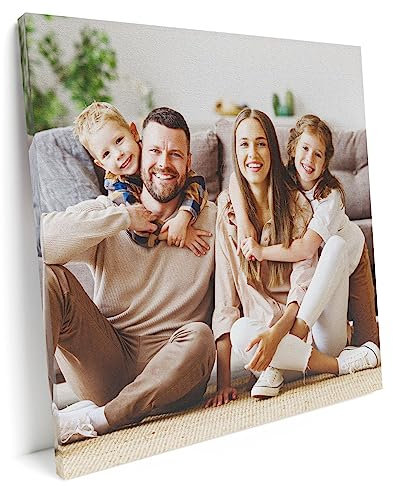 Gruppo Veneziano - Quadro personalizzato con foto - Stampa su Tela Canvas - personalizza il tuo quadro con foto e/o testo - compreso di cornice in legno - 100% Made in Italy.