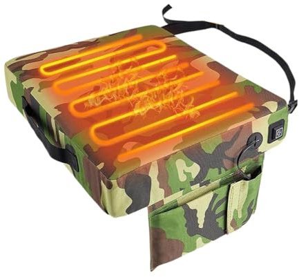 Caccia cuscino del sedile, Albero Stand cuscino riscaldato, Cuscino riscaldato per la pesca, Camping Seat Warmer, Outdoor cuscino riscaldato, Concerto Seat Heater, Pesca Seat Warmer Cuscino di calore