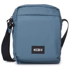KCB Liten axelväska för män skidväska | praktisk design | multifunktionsfickor | perfekt för vardagen | justerbara handtag | 100 % vegan, Vatten