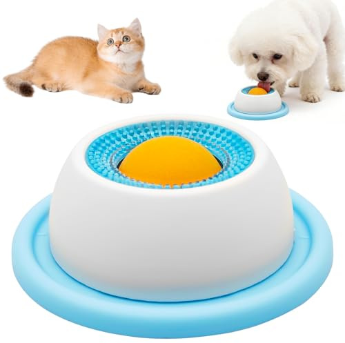 Lick Mate per Cani,Cane Slow Feeder Lick Bowl,Tappetino da Leccare