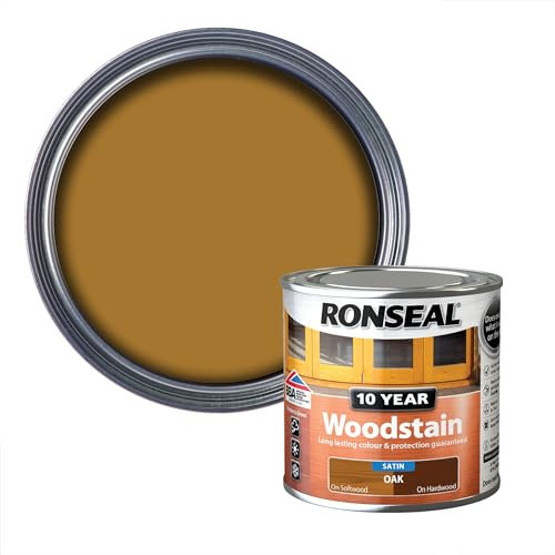 Ronseal 10 Year Woodstain Oak 250ml