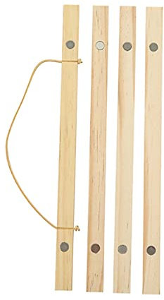 Porte-affiche - Cadre magnétique moderne en bois pour porte-affiche pour oeuvre d'art 4 tailles (Taille : 50cm)