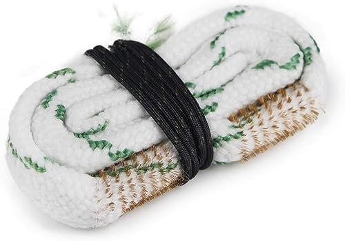 Royal Hunter® Laufreinigungsschnur I Boresnake Kaliber Schrot GA 12 I Waffenpflege & Laufreinigung für Flinten Ɩ Premium Bore Snake mit integrierter Messingbürste