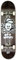 Mob Skateboard Skull 7.75 Complete - Komplettboard 31.75 x 7.75 Zoll - Holzboard aus 7 Schichten Ahornholz - fertig montiert - Einsteiger Skateboard für Kinder - Rip It Kaputt - Schwarz