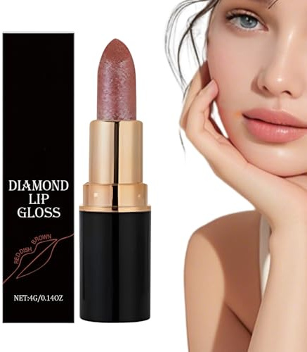 Rouge À Lèvres Pailleté - Rouge À Lèvres Super | Bâton À Lèvřes Hydratant | Brillant ÀLèvřes Pailleté Longue Durée Pour Femme | Brillance Hydratante Et Brillante Avec Éclat Radieux