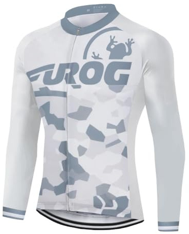 UGLY FROG Winter Bike Wear Herren Fahrradbekleidung Radtrikot Langarm Winddicht Thermische Fleece Bekleidung