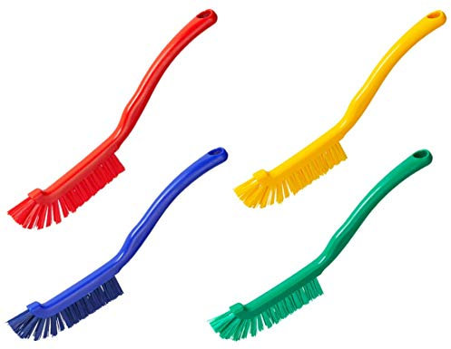 Fugenbürste Fugenreinigung Fliesen Bad Fugen Fugenreiniger Eckenbürste (4X bunt)