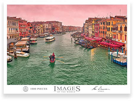 Crown & Andrews Puzzles 911795.006 WMB Ken Duncan 1000 Pieces Jigsaw Puzzles For Teens and Adults, Venice