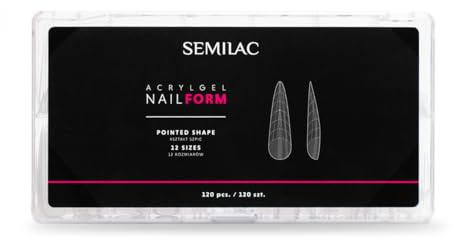 Semilac Acrylgel Nail Form Pointed 120 pcs.