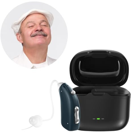 Britzgo Appareil rechargeable, nouvelle technologie d'annulation de bruit, étui de charge inclus (un)
