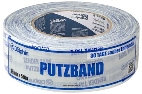 Blue Dolphin Putzband weiß 48mm x 33m