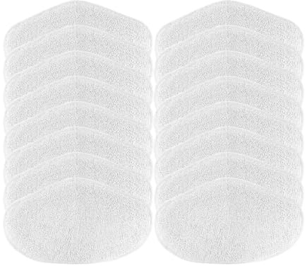 Tvättbar Moppduk, Kompatibel för Polti Vaporetto PAEU0332 Ångdammsugare, Reservdelar Till Mikrofibermoppdukar(16PCS)