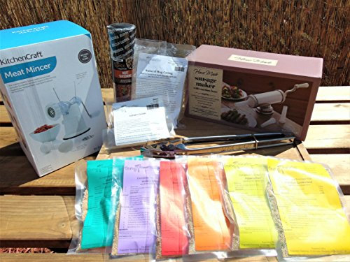 Complete Sausage Making Starter Kit (Mincer & Stuffer)